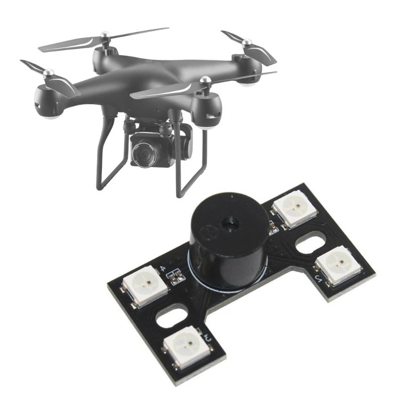 

Задняя панель для квадрокоптера фонарь для F3 F4 F7 F фонарь контроллер FPV-гоночные дроны F19E