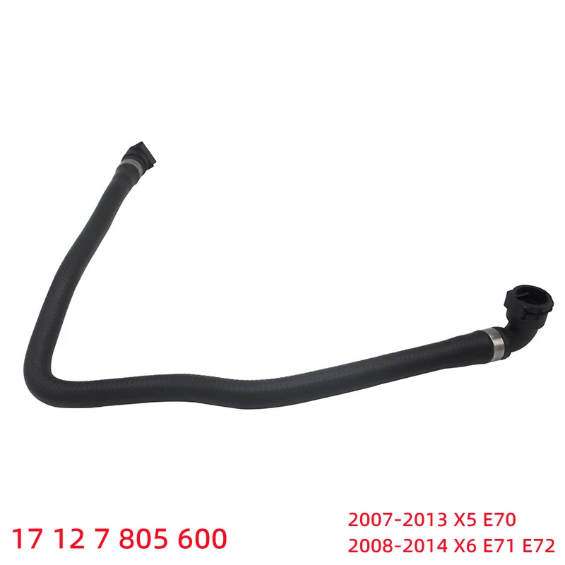 

Cooling System Rubber Hose Radiator Hoses For BMW X5 E70 X6 E71 E72 17127805600 17127798489