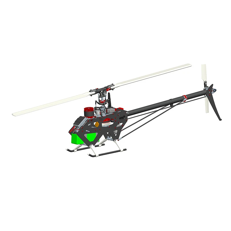 

KDS AGILE A5 6CH 3D Flybarless 550 Class Belt Drive RC Helicopter Kit without blade Accessories
