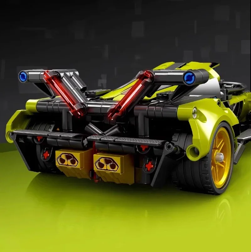 Конструктор-головоломка SEMBO Storm модель спортивного автомобиля равномерная копия