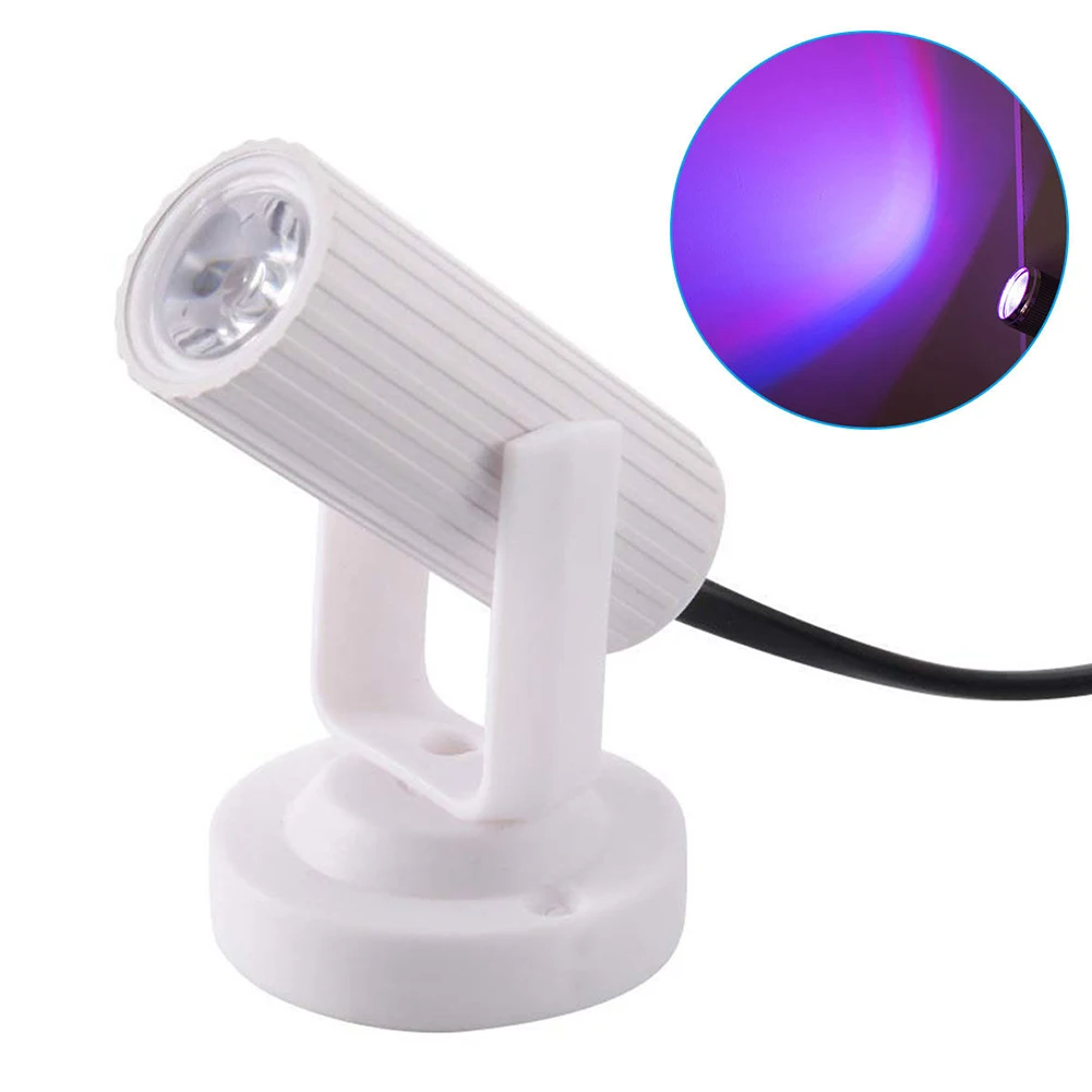 

1W Effect Lamp DJ Disco Ultralight KTV Party Plastic Pinspot Energy Saving Bar Stage Light Mini LED Banquet Super Bright
