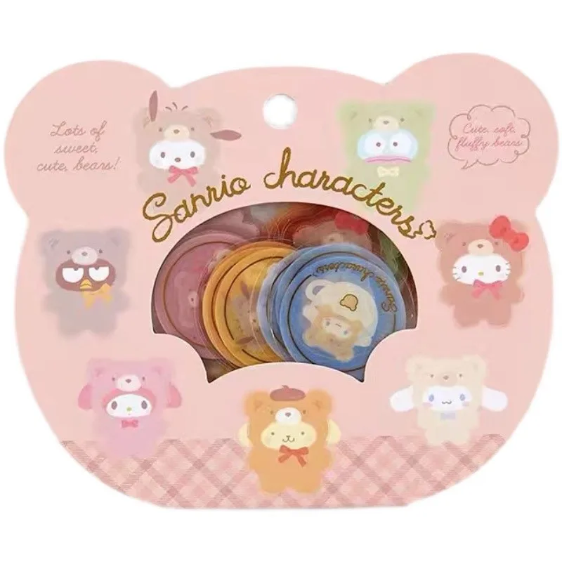 

Daily Single Cartoon Cute Big Family Series Waterproof Pet Mobile Phone Shell Sticker Bag Student Hand Account Material