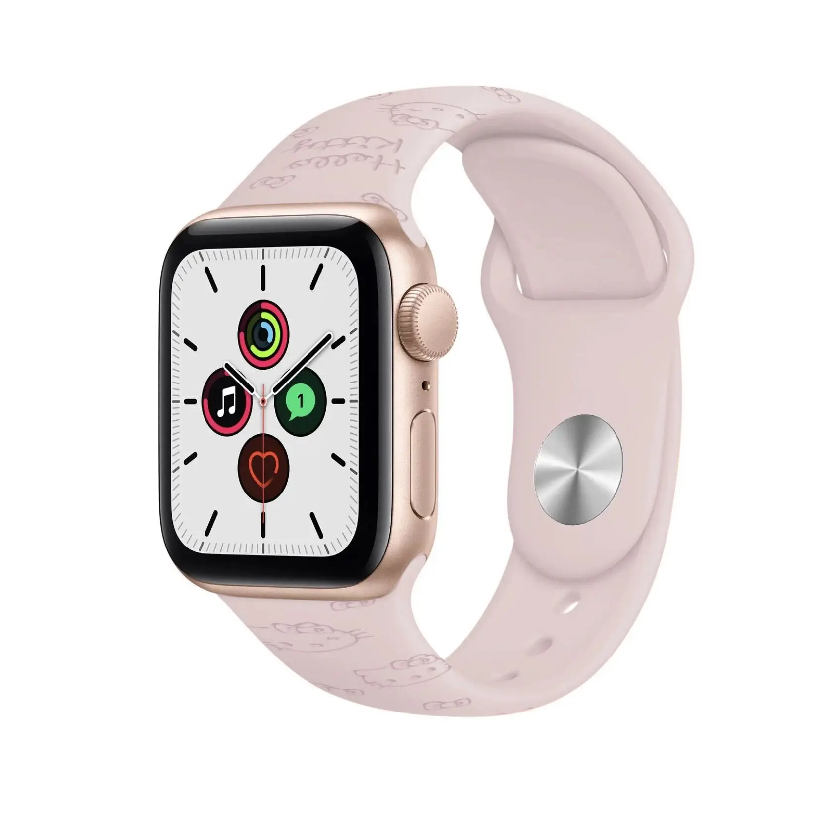 Спортивный ремешок HelloKitty для Apple Watch Band 44 мм 40 38 42 41 45 фоторемешок iwatch series 7 6 5 4 3SE |