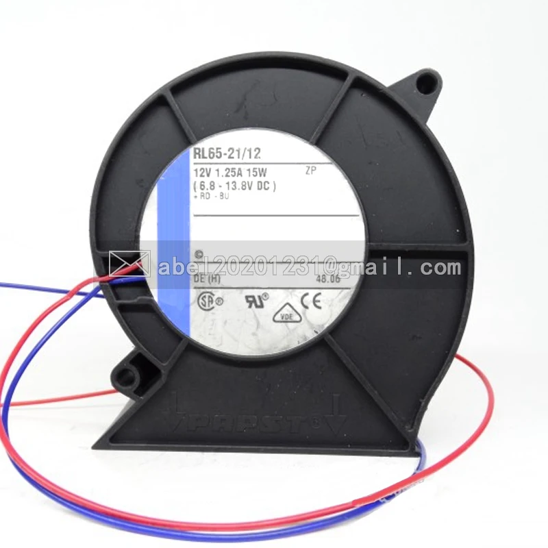 BRAND NEW RL65-21/12 RL 65-21/12 DC 12V ORIGINAL COOLING FAN COOLER 97 x 93.5 x 33 mm