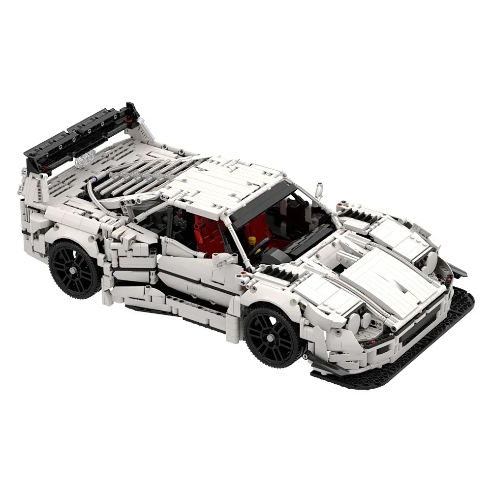 Конструктор gobrick MOC из феррарида F40 Классическая модель спортивного автомобиля