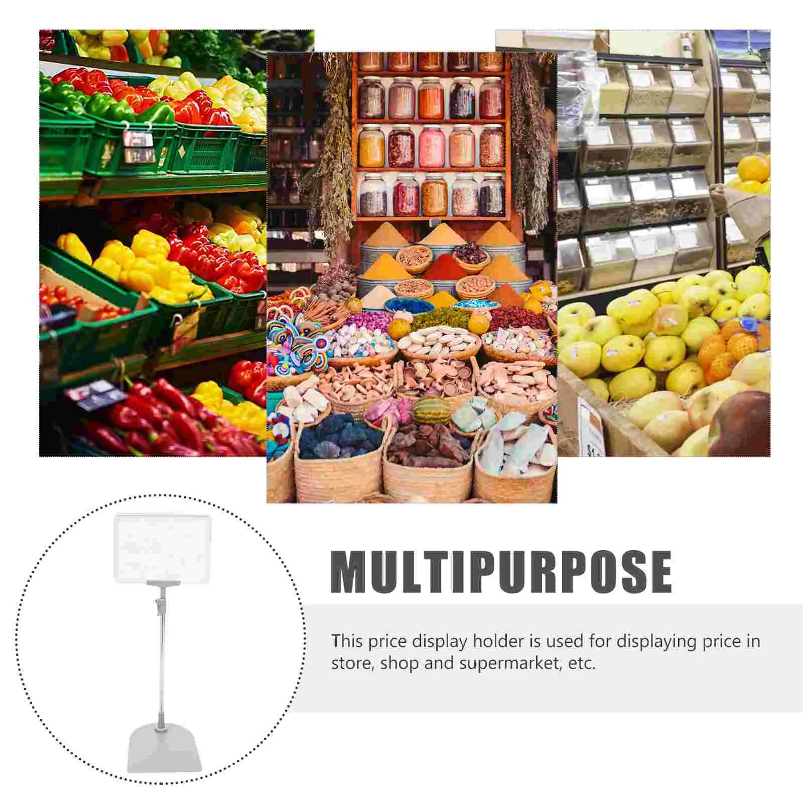 Доска для показа цен напольная подставка табличка с этикеткой износостойкий