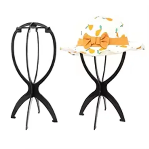 Складная пластиковая подставка для парика