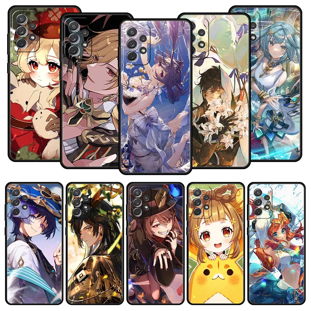 

Genshin Impact Zhongli Case For Samsung A53 A23 A33 5G A13 A03 A21s A03s A31 A11 A41 A51 A52 A71 A73 M21 M31 A01 Phone Cover