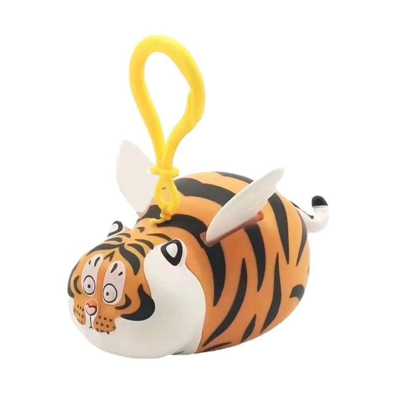 

D0LC мультфильм брелоки с тигром брелок китайский новый год сувениры летающий тигр кулон для ключей Сумки орнамент сувениры подарок животное