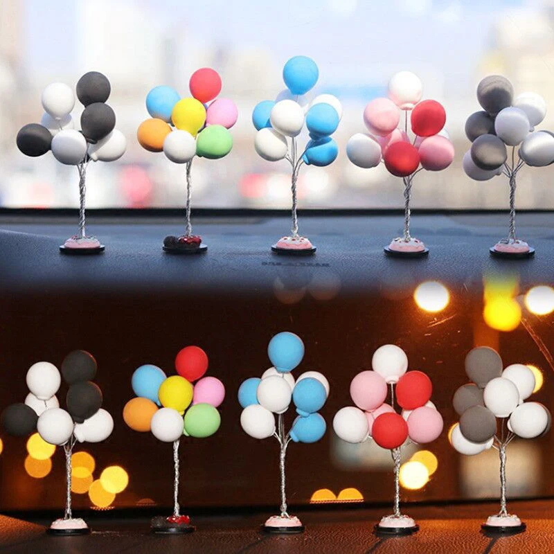 

Creative Confession Balloon Car Decoration Center Console Decoration Car Interior Accessories Cute Sweet Decoration Accessories