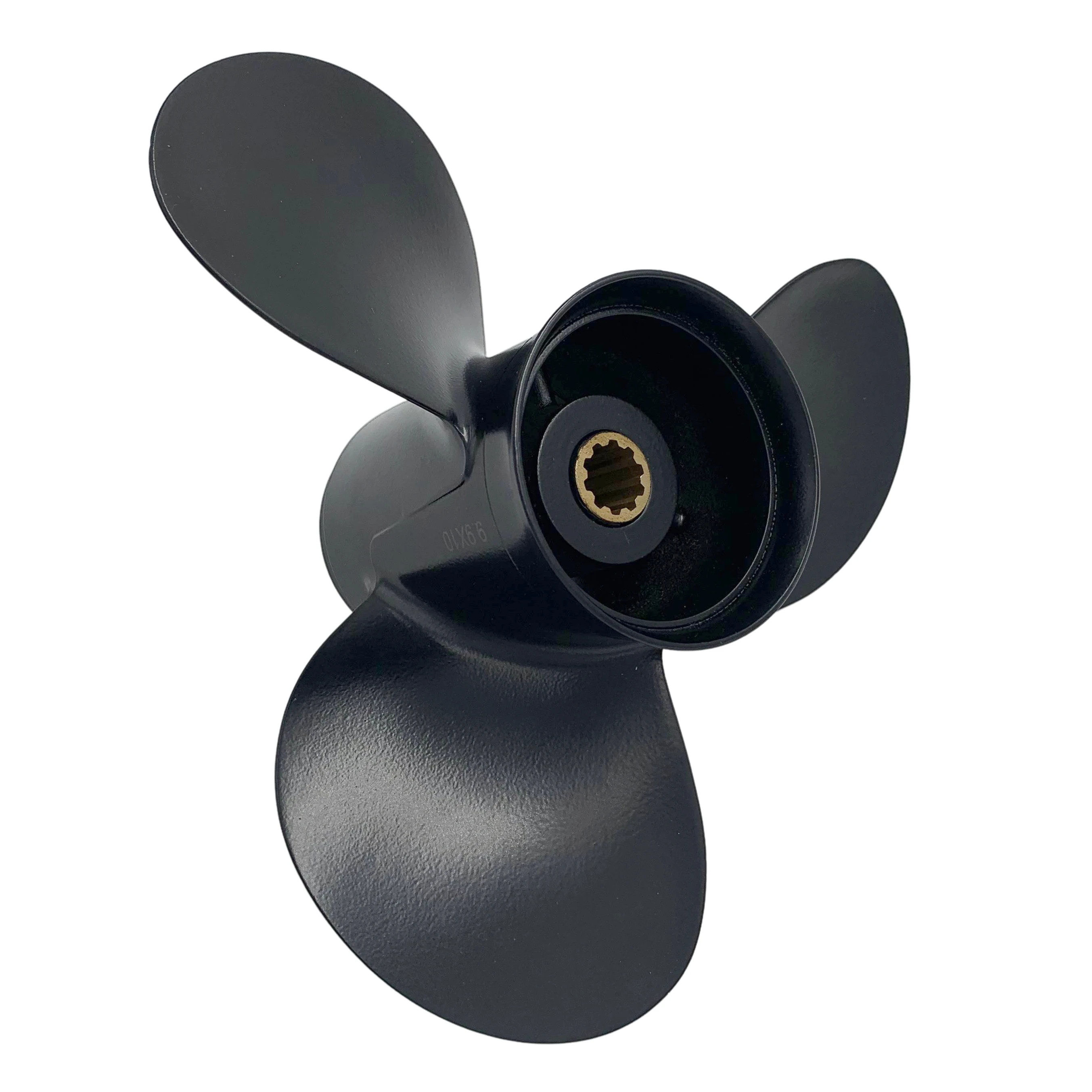 Boat Propeller 9.9x12 for Tohatsu 20HP-30HP 3 Blades Aluminum 10 Tooth RH OEM NO: 3R0B64525-0 9.9x12