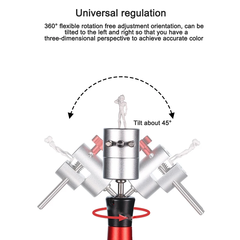 Ручные прецизионные тиски Mini AT-HV военная модель Gundam 360° ° Универсальные