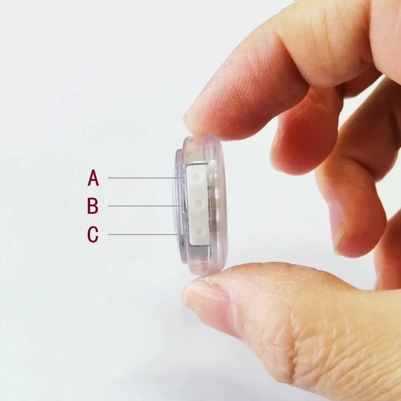 1 шт. миниатюрные водонепроницаемые часы на клейкой основе с цифровым дисплеем