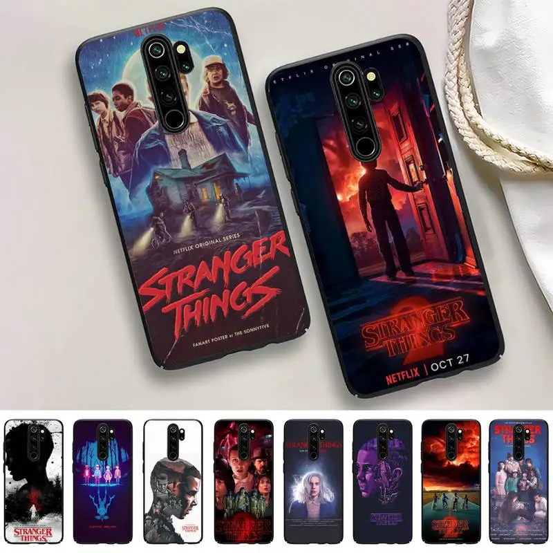 

Stranger Things Phone Case for Redmi 5 6 7 8 9 A 5plus K20 4X S2 GO 6 K30 pro