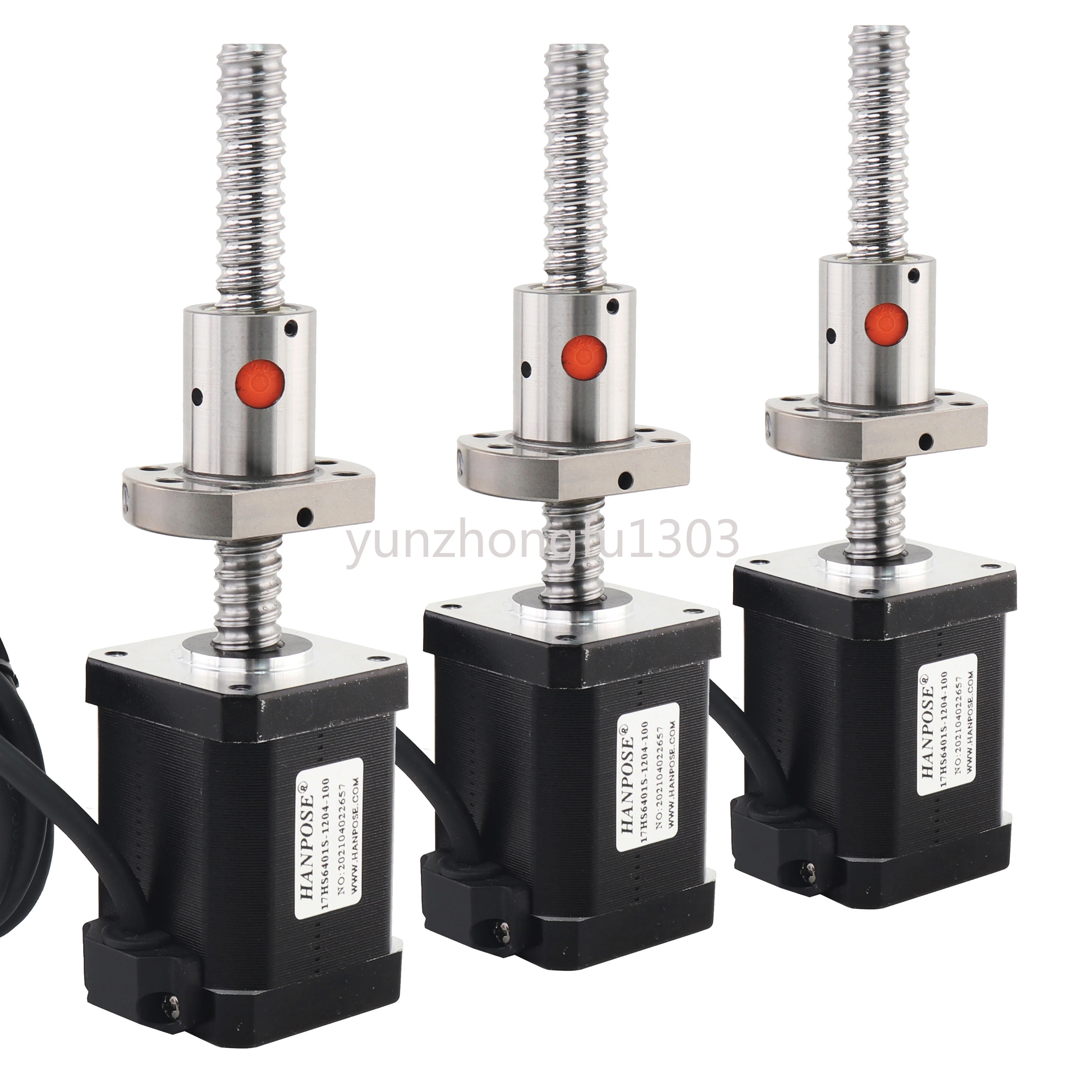 

Step Motor Power Lines 17HS6401S SFU1204 Ballscrew Linear 300mm Length Motion Motor 1.7A 70N.CM for CNC Ball Screw Motor Nema17