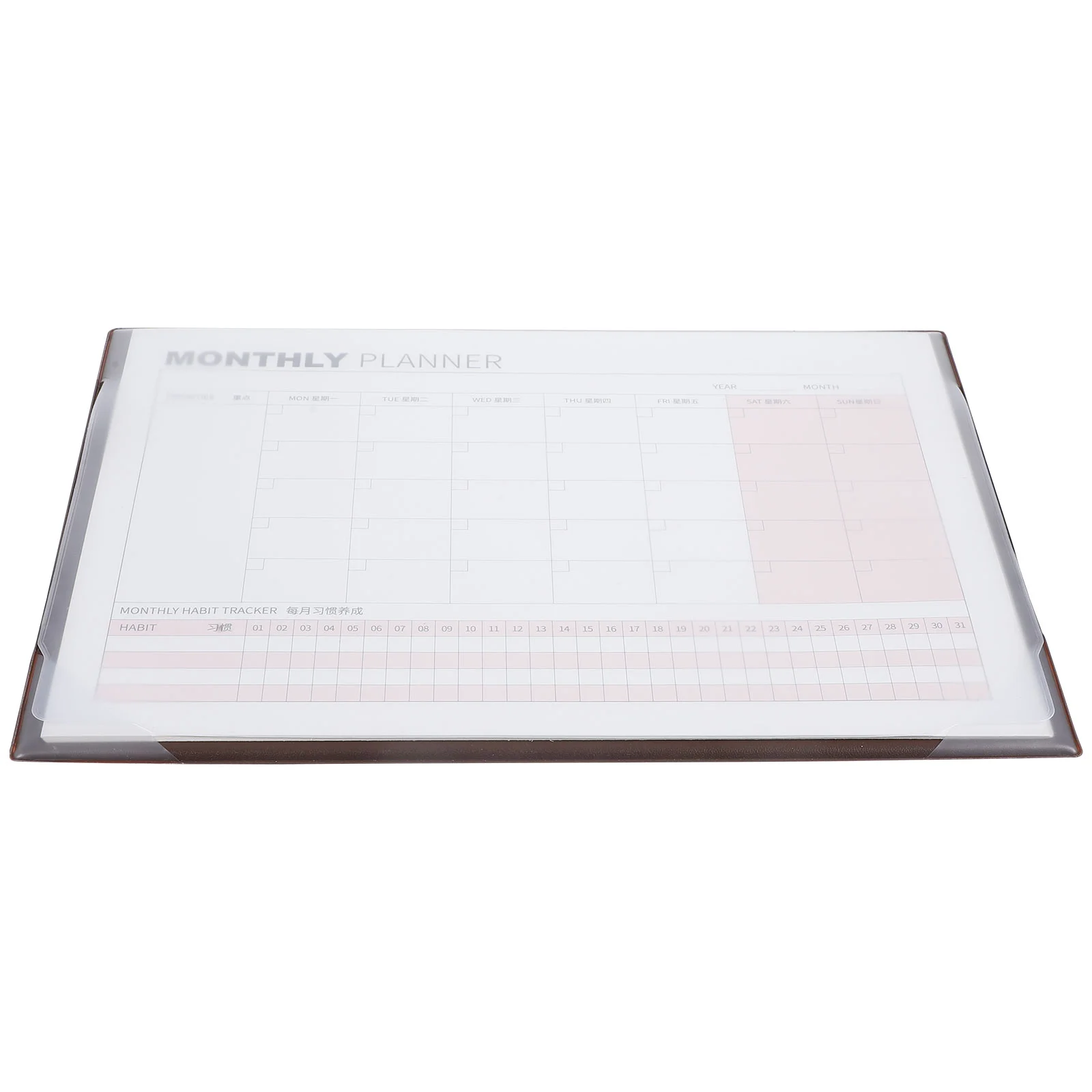

Blank Wall Calendar Day Note Pads Schedule Plan Notepad Planner Monthly Planning Small Writing Agenda Habit tracker