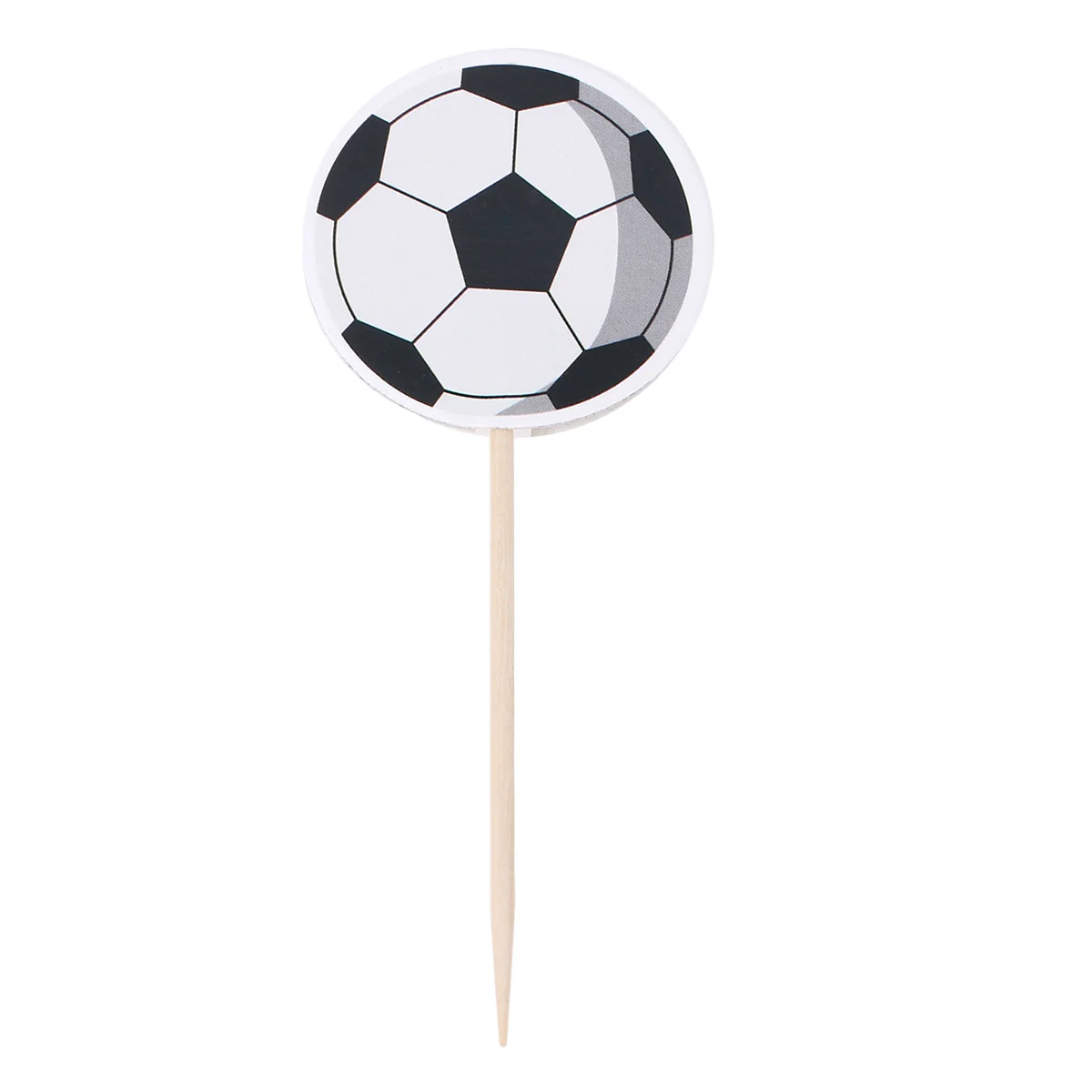

72pcs Football Picks Cupcake Toppers Party Decoration Supplies for Birthday Cake