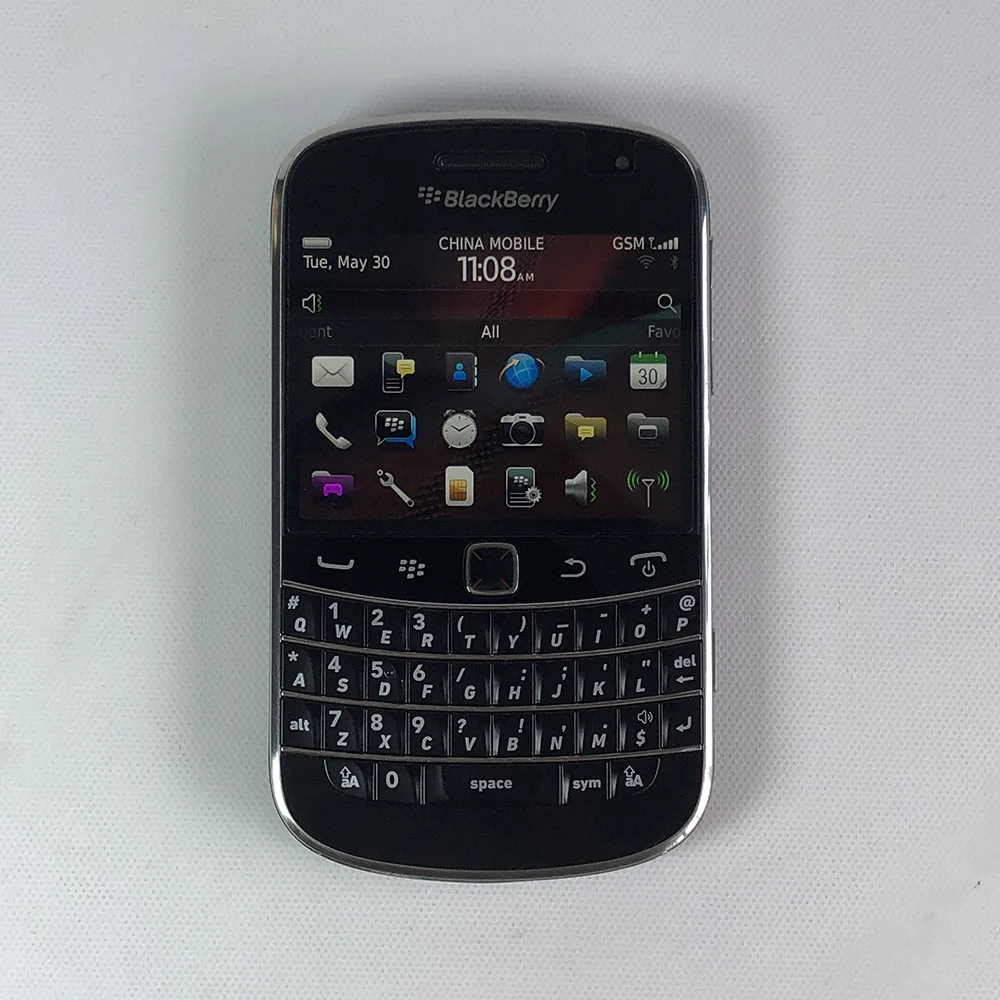 BlackBerry Bold Touch 9900 3G Оригинальный разблокированный мобильный сотовый телефон QWERTY 2 8