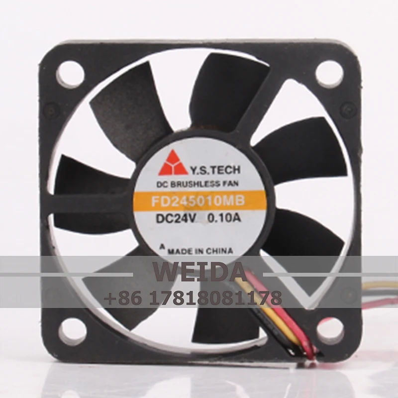 Чехол вентилятор для Y.S.TECH FD245010MB 50*50*10 мм 5010 5 см 24 в А, большой инвертор объема воздуха, охлаждающий вентилятор