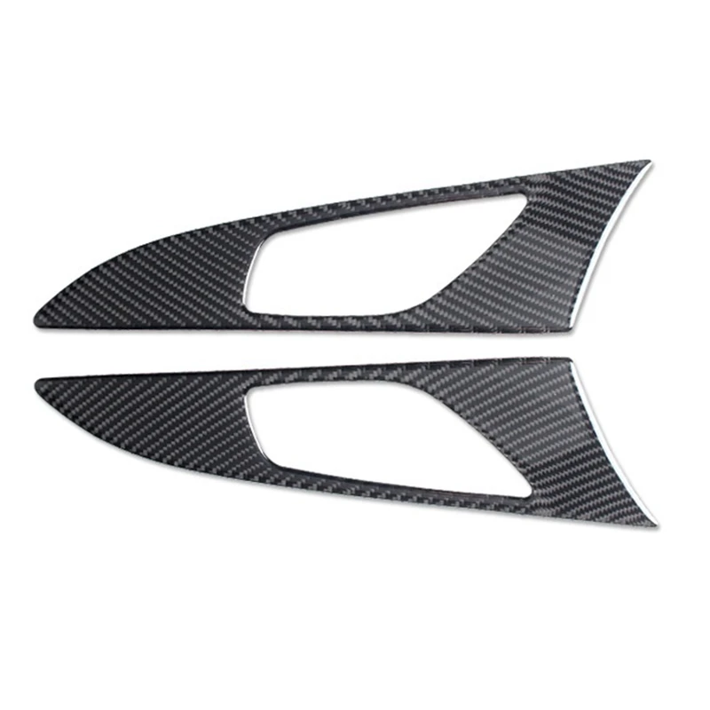 

Автомобильные аксессуары для интерьера, внутренняя отделка двери, декоративная панель ручки, наклейки из углеродного волокна для Mazda 3 Axela ...