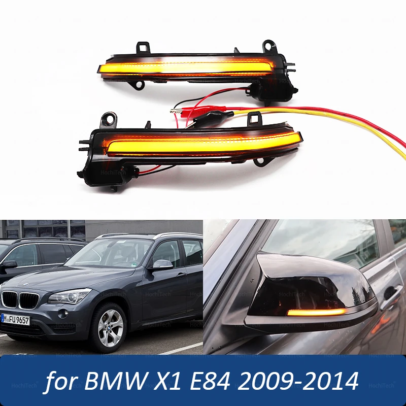 

Dynamic Turn Signal Blinker Side Mirror Indicator Repeater Light Lamp for BMW X1 E84 sDrive 16i 18i 20i 28i 25i 35i 16d 18d 20d