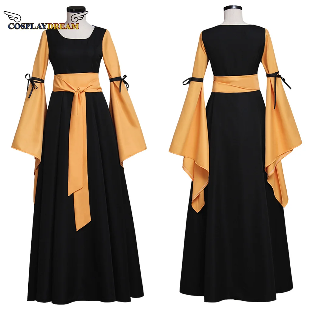 

Платье женское длинное в винтажном стиле, роскошное элегантное платье в Ирландском стиле, Виктория, средневековый стиль, костюм для косплея...