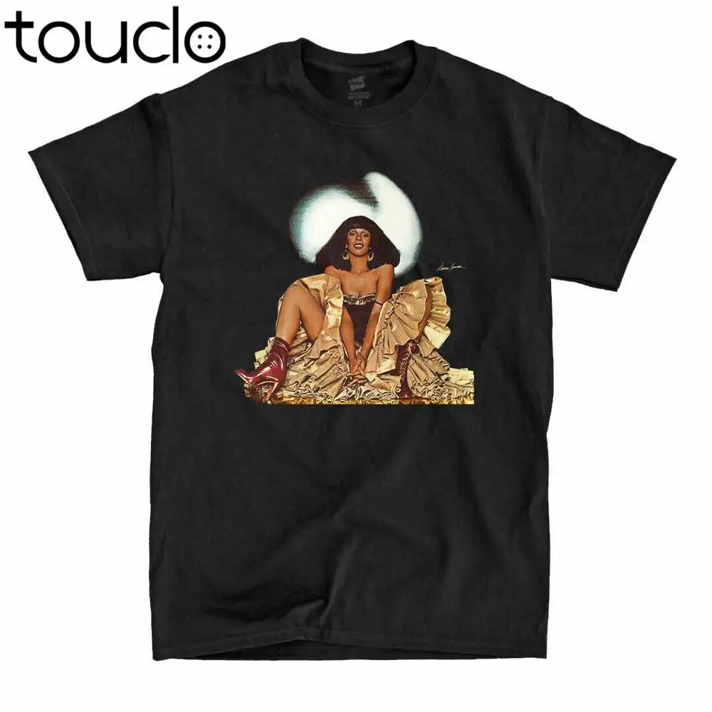 

New Donna Summer - I Remember Yesterday - Black Shirt - T-Shirt Ships Fast! High Quality! Unisex S-5Xl Xs-5Xl Custom Gift