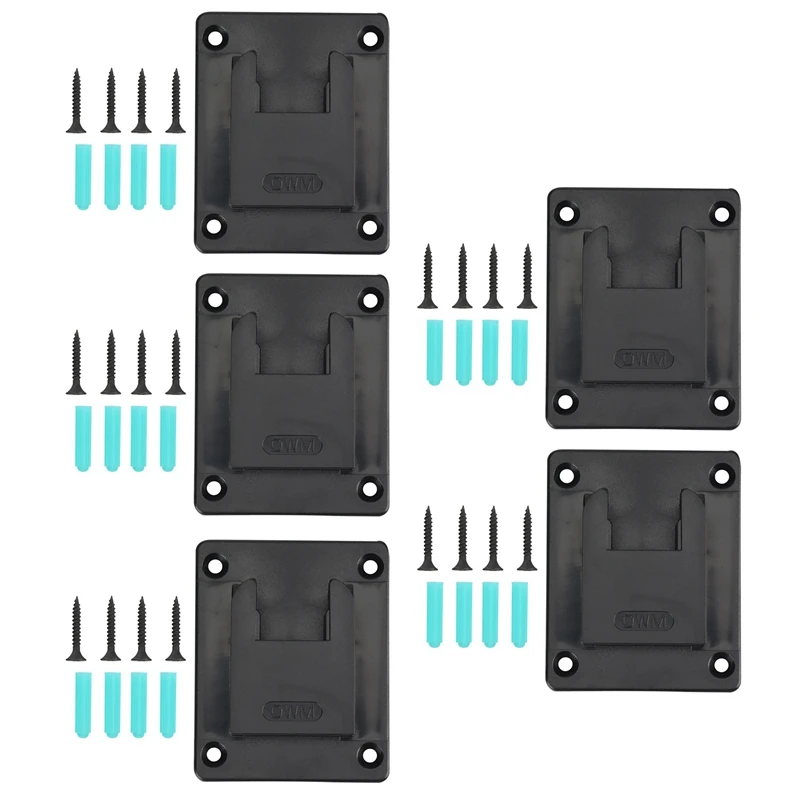 

JEYL Suitable For 14.4-18V Lithium Battery Power Tool Screwdriver Wrench Base Snap Suspension Bracket(With Screws)