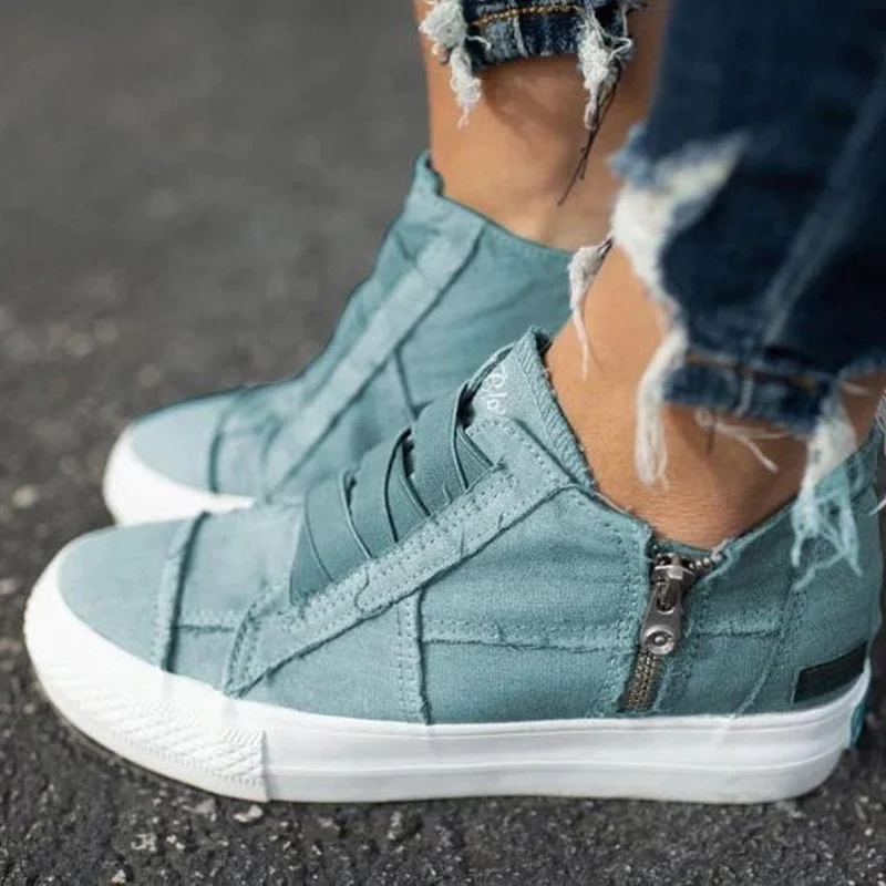 Women Casual Shoes Vulcanized Shoes Fashion Low Top Woman Sneakers Hollow Out Breathable Mesh Low Female Casual Canvas Shoes