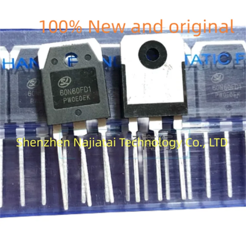 5 шт./партия 100% Новый оригинальный SGT60N60FD1PN 60N60FD1 TO-3P IC чип