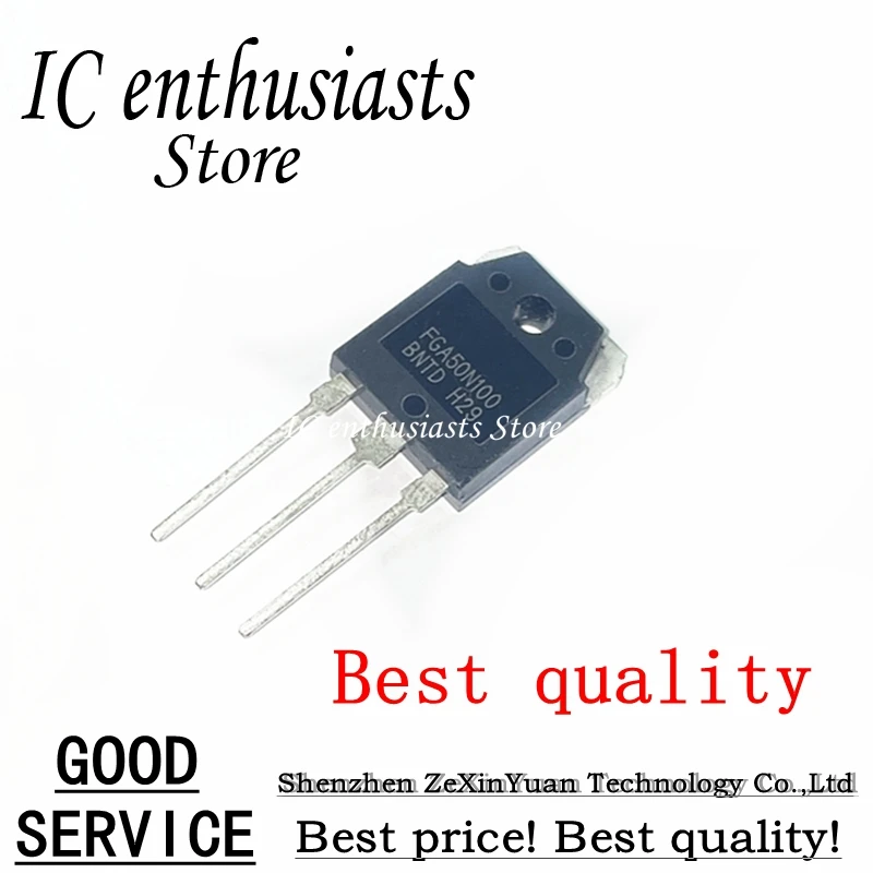 5 шт., FGA50N100BNTD, FGA50N100BNTD, FGA50N100, 1000 В, 50 ярдов