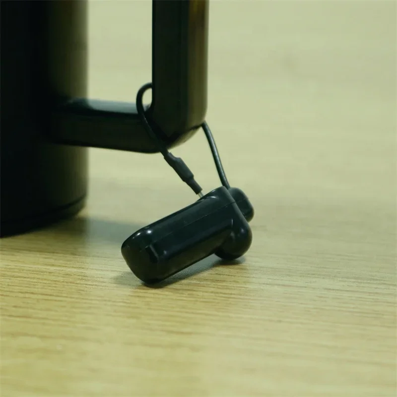 1000 шт. защитная бирка со стальной проволокой для одежды черный материал ABS