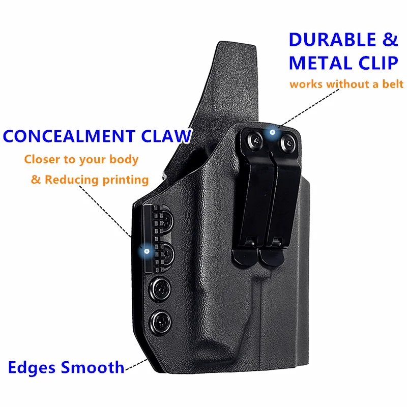 Фото Кобура Kydex PLX Light для Springfield 1911 DS Prodigy 4.25 дюйма с тактическим фонарем Olight PL X 1200 люмен №5