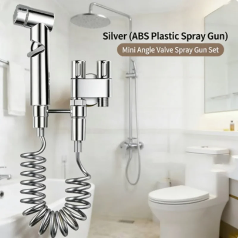 Homefish Hand Held High Pressure Toilet Spray With Dual Mode Nozzle Is Very Suitable For Bathroom Cleaning And Toilet Flushing