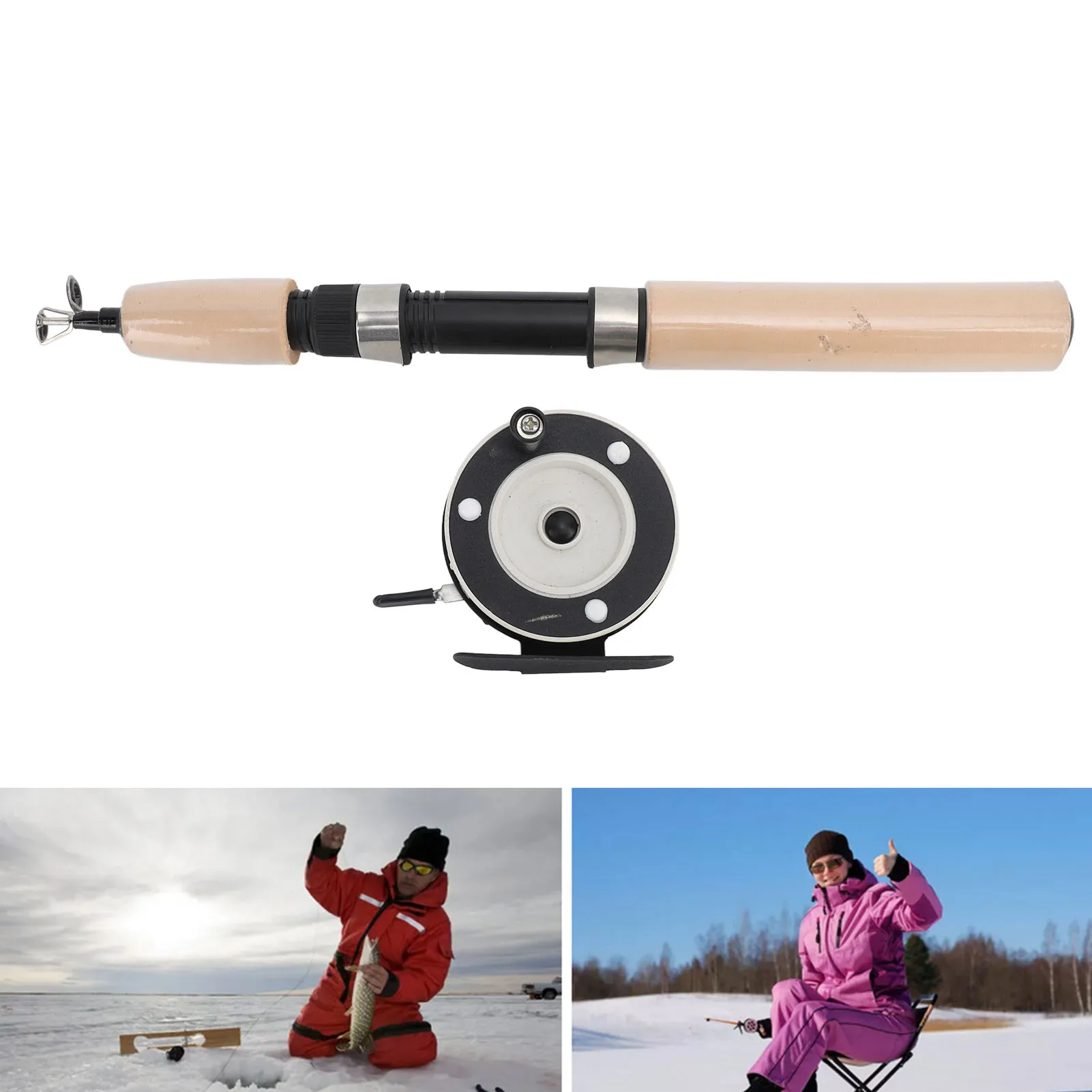 Комбинированный набор катушек для зимней удочки ZK30