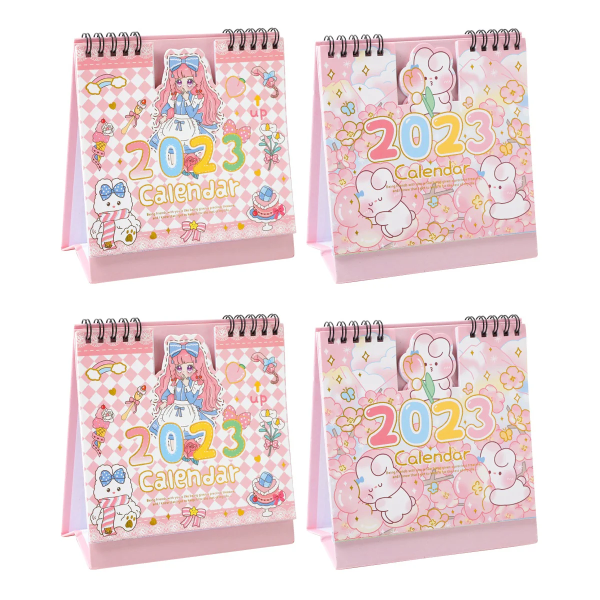 

Календарь, стоячий настольный стол, Расписание, ежемесячный стол, новый год, офис, ежедневное автономное украшение, подарок для детей, милый ...