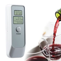 portable digital alcohol breath tester lcd display inhaler alcohol meters handheld analyzer breathalyzer detector test