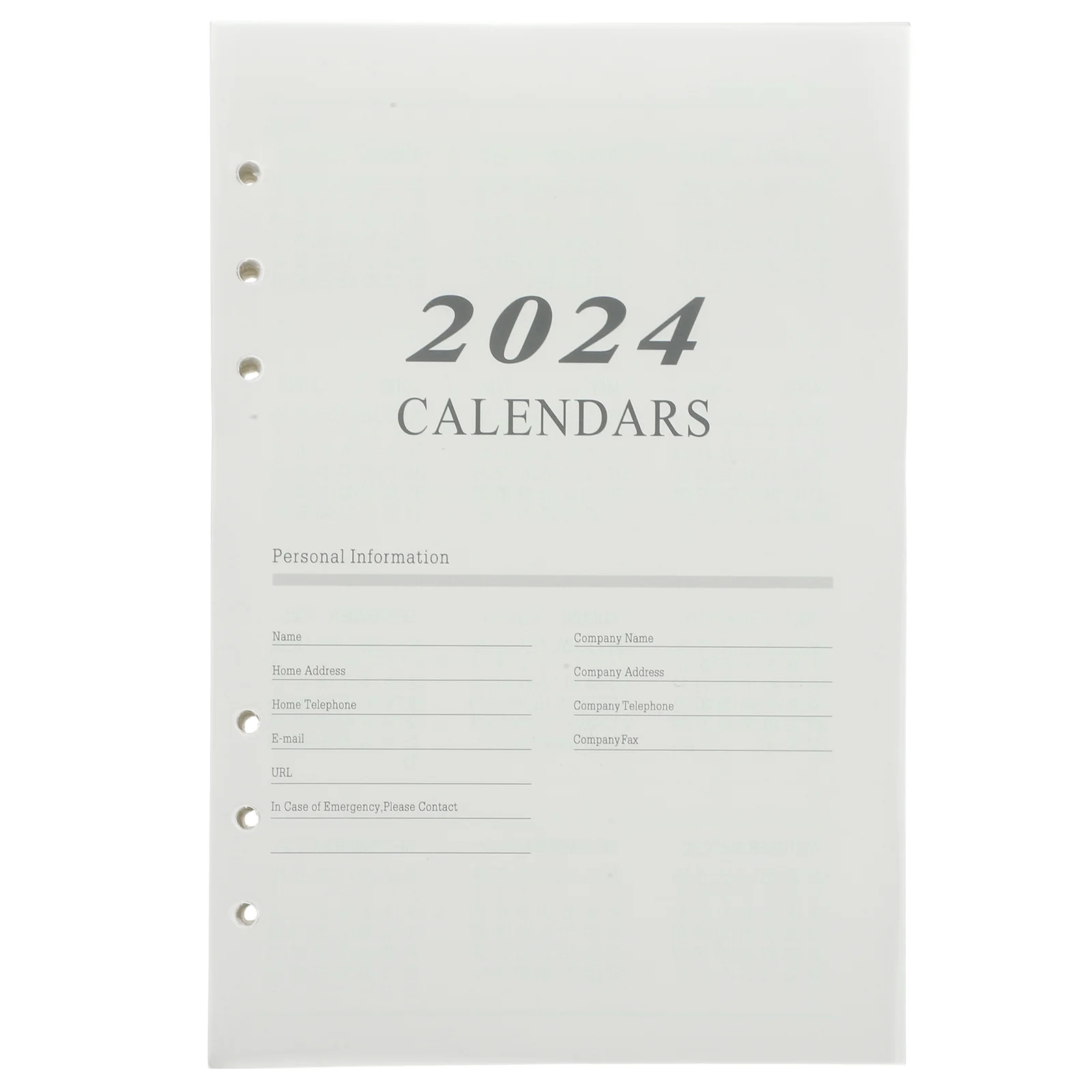 

Блокнот А5 для заметок на английском языке, аксессуар для офиса, простой блокнот-планировщик, удобный академический карман, 2024