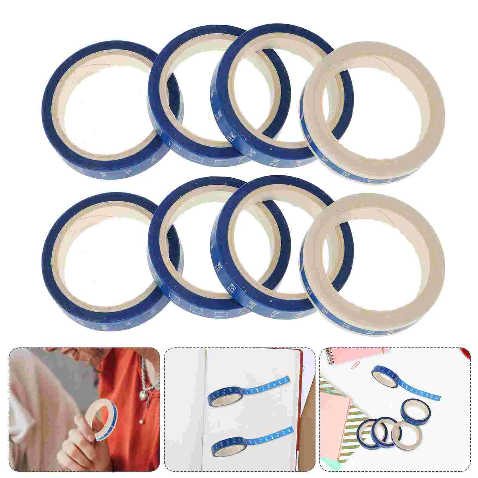 8 рулонов маскирующей декоративной ленты клейкая лента для скрапбукинга