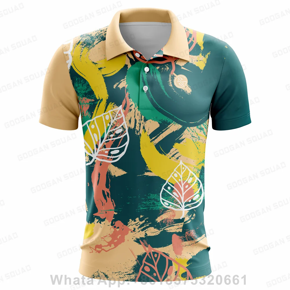 Футболка Googan Squad мужские рубашки-поло для гольфа летние тонкие дышащие футболки с