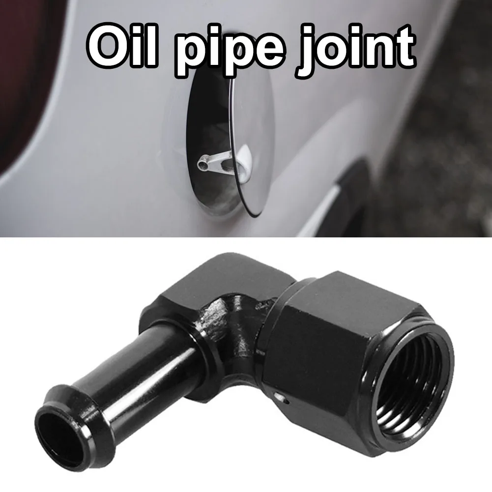 

Штуцер для шланга с зазубринами 90 градусов, переходник с внутренней резьбой AN6 на конец масляного шланга 3/8 5/16, аксессуары для ремонта автомо...