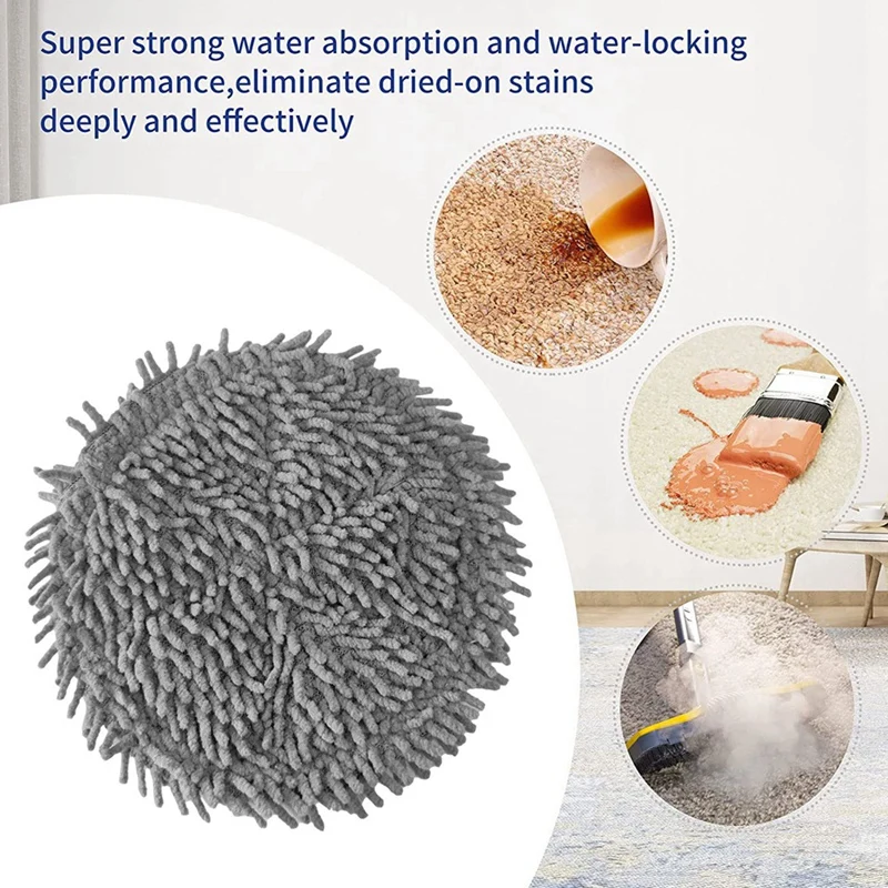 

8PCS Washable Detachable Mop Cloth Holder For Xiaomi Mijia Pro STYTJ06ZHM Robot Vacuum Accessories Replacement Parts
