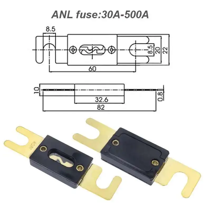 Водонепроницаемый 6-контактный автомобильный автоматический нижний болт на