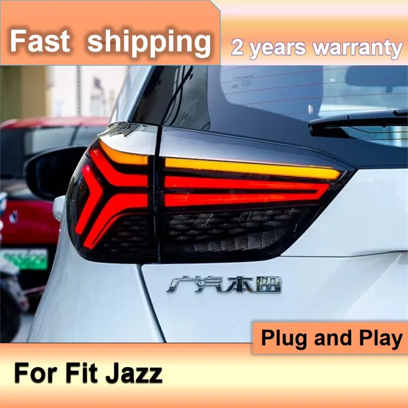 Автомобильные аксессуары для Honda Fit Taillight 2021-2022 Jazz Tail светильник GR9 Life DRL Fog Brake Dynamic
