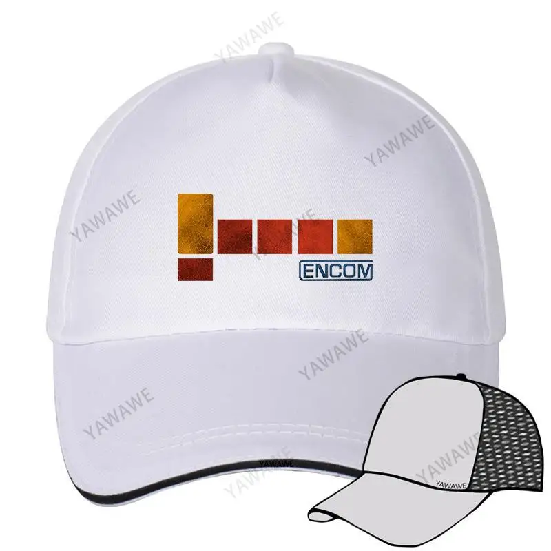 

Baseball Caps hat black men Baseball Caps Encom Tron Movie Unisex Teens Cotton Snapback Cap summer gift