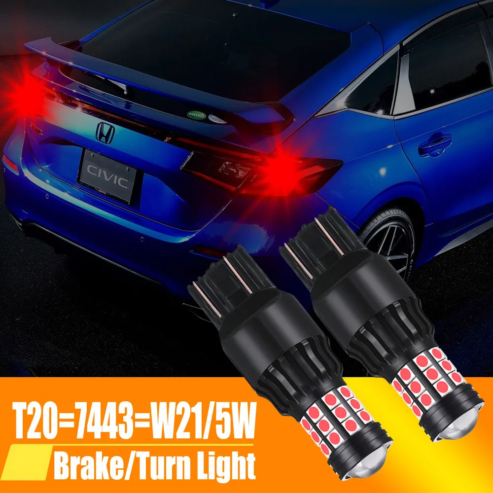 

T20 LED W21/5W 7443 W21W 7440 PY21W P21W led BAY15D BA15S BAU15S T25 автомобильная лампа P21/5W поворотный сигнал 1156 3157 P27W Drl лампа