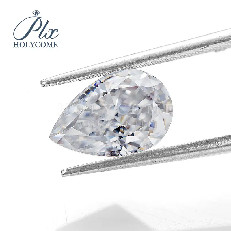 Бриллиантовый тестер Holycome Moissanite 4x6-10x14 мм D VVS1 GRA Reddit рассыпчатые драгоценные камни