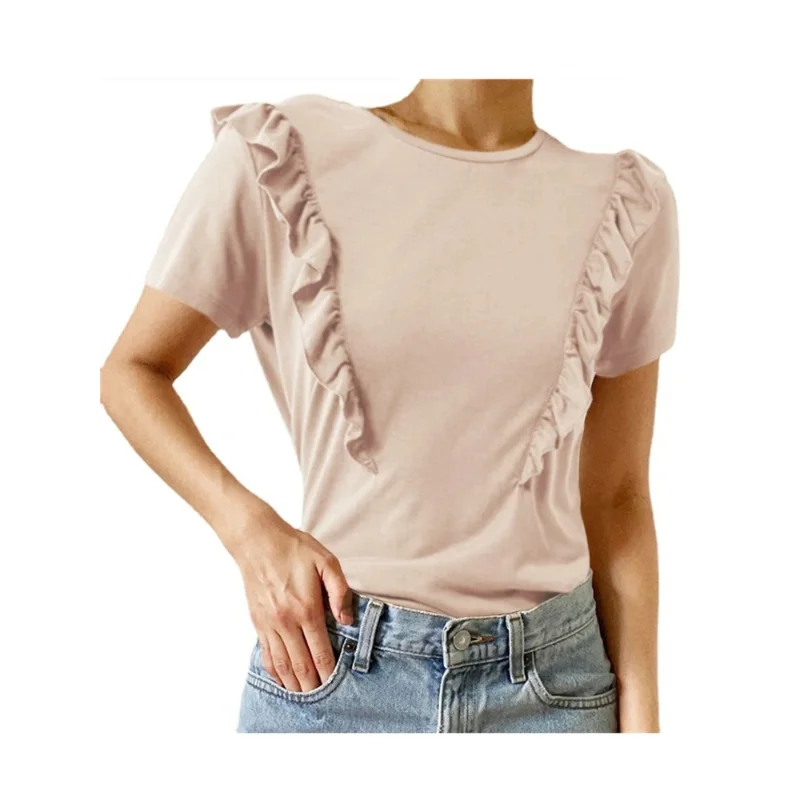 

2023 Spring And Autumn New High Quality Women's Casual T-shirt 2023t19