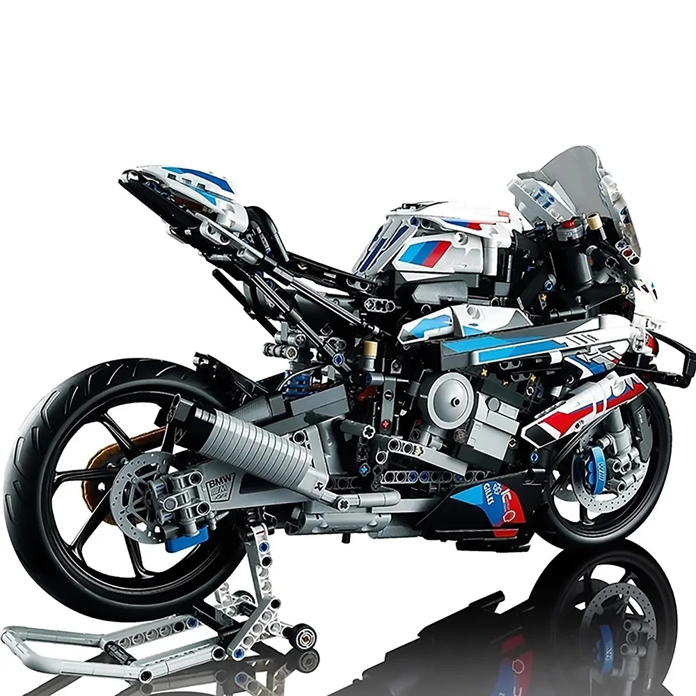 

42130 Technicaled Motorcycle Car Model M 1000 RR Motorbike Building Blocks MOC City Racing Vehicle Toys Boys Children Gifts