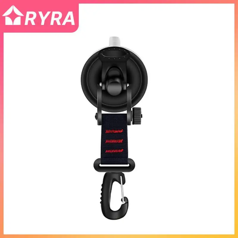 

Durable Travel Sucker Hook Wear-resistant Abs Camping Buckle Sturdy Light Weight Car Hanger Buckle Glass Fixing Accessories Pvc